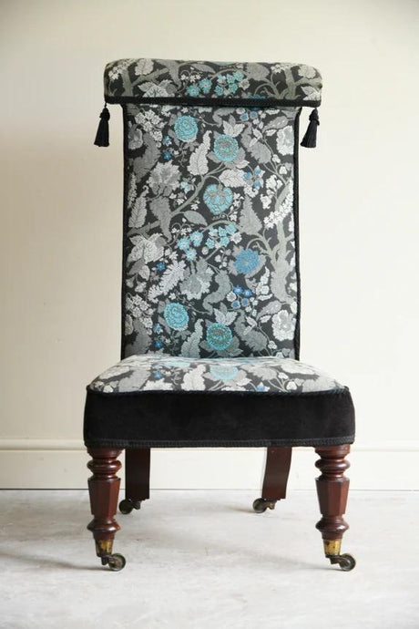 Victorian Prie Dieu Bedroom Chair